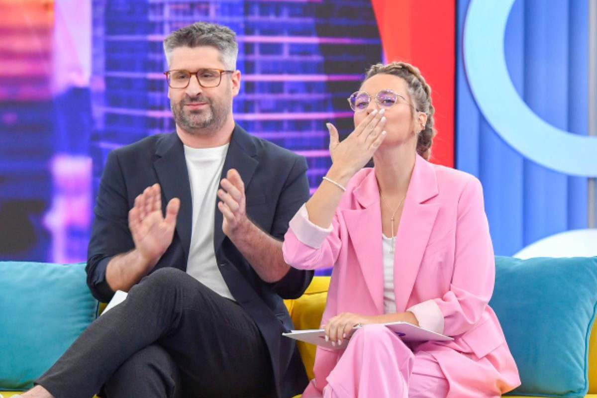 Olga Łasak i Piotr Gumulec w "Halo tu Polsat"