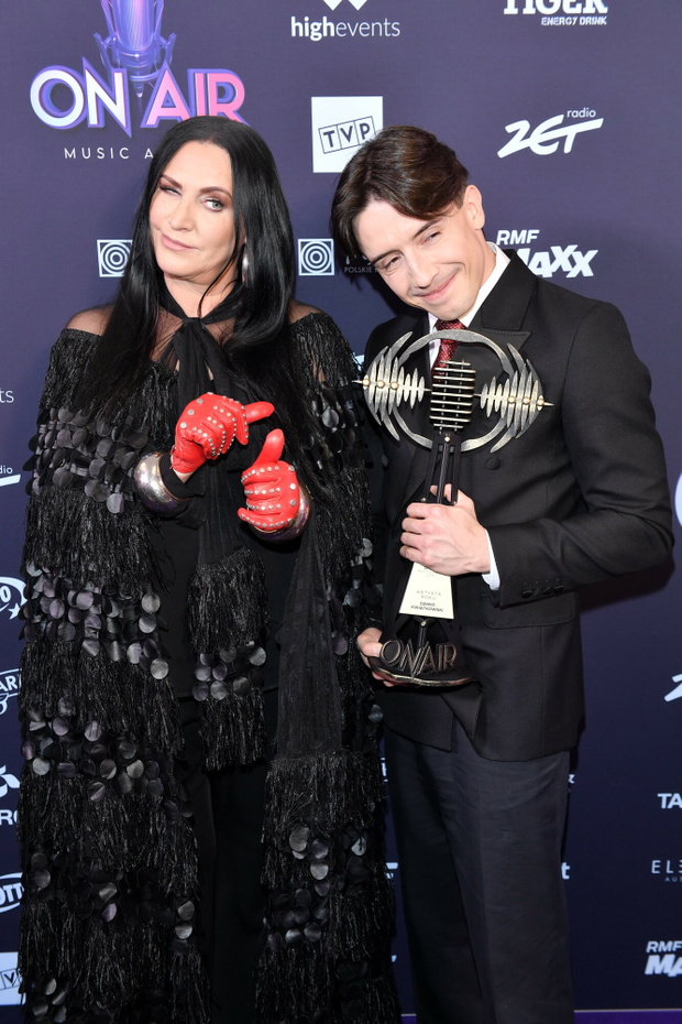 Kayah i Dawid Kwiatkowski na On Air Music Awards