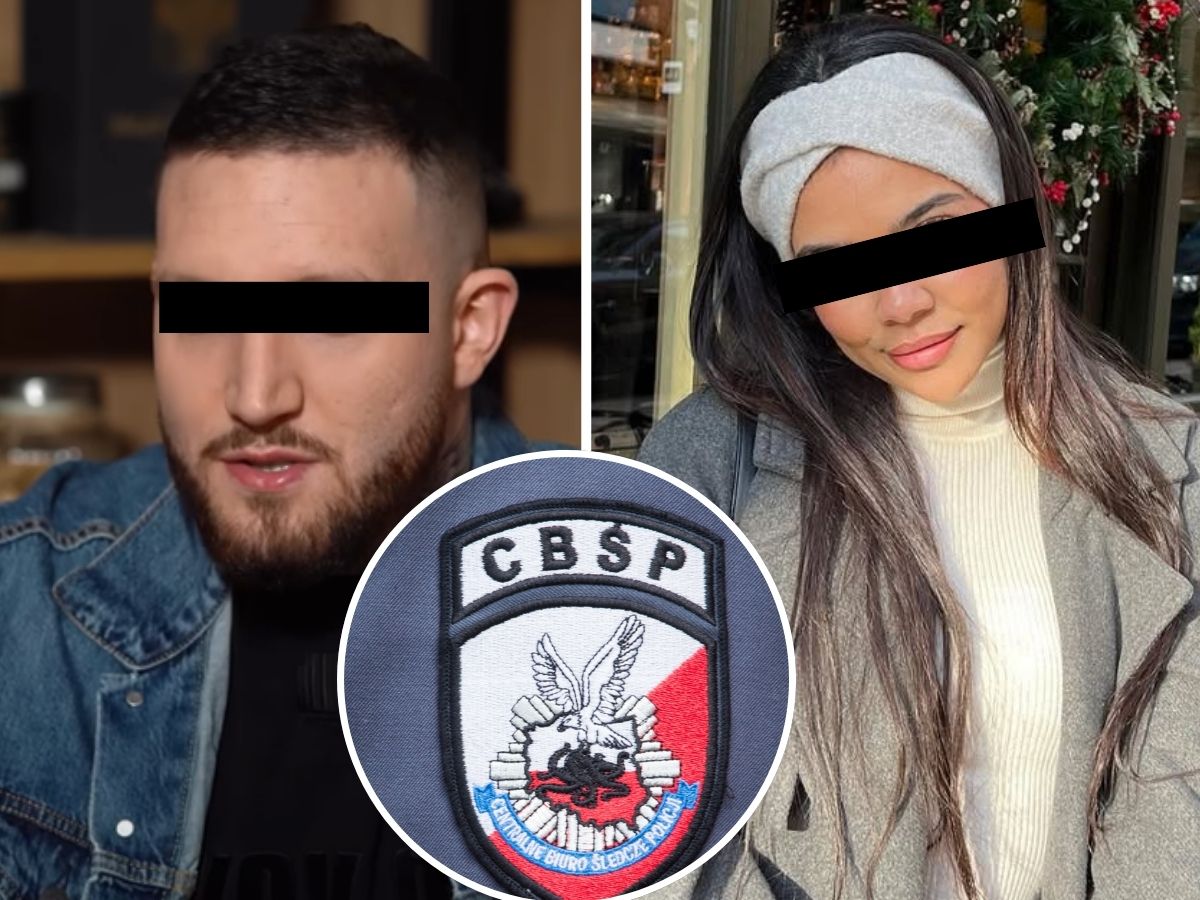 CBŚP publikuje nagranie z zatrzymania influencerów