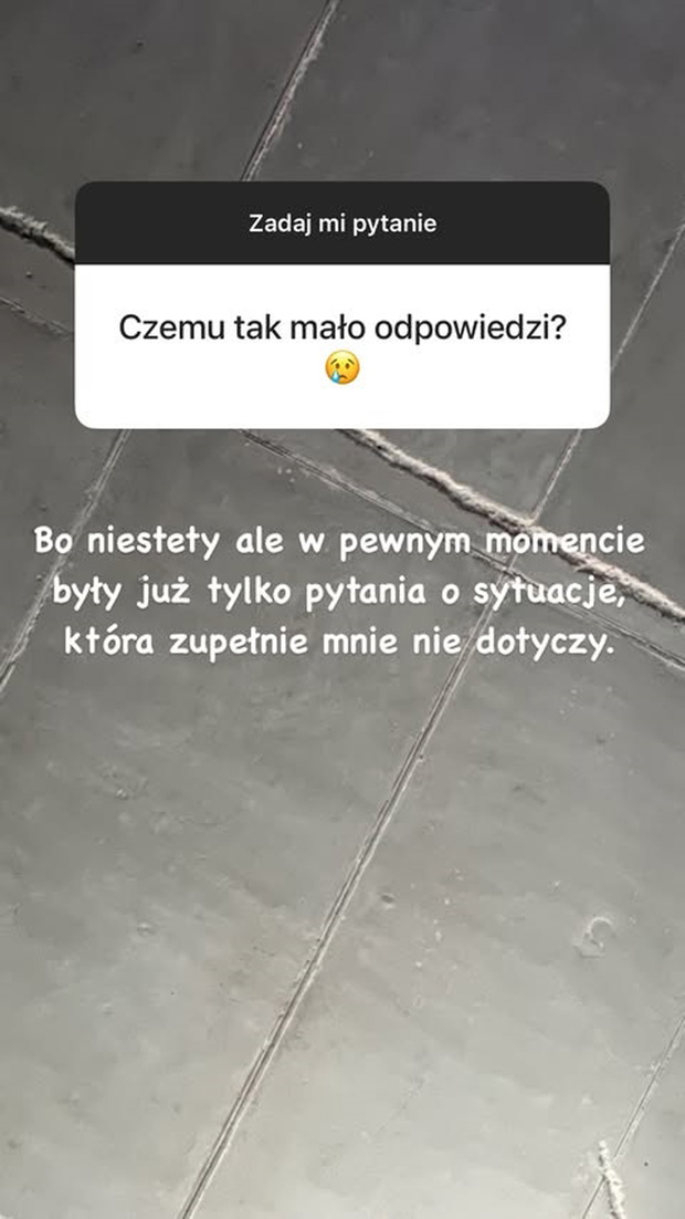 Blanka Lipińska wymowny komentarz