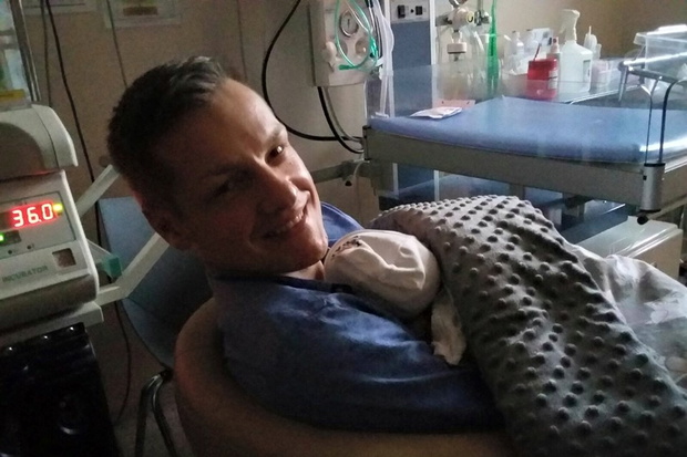 Marcin Mroczek pokazał zdjęcie dziecka