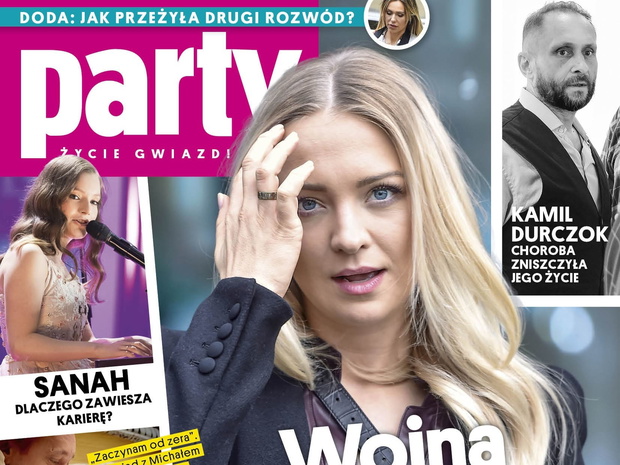 Okładka Party z Basią Kurdej-Szatan