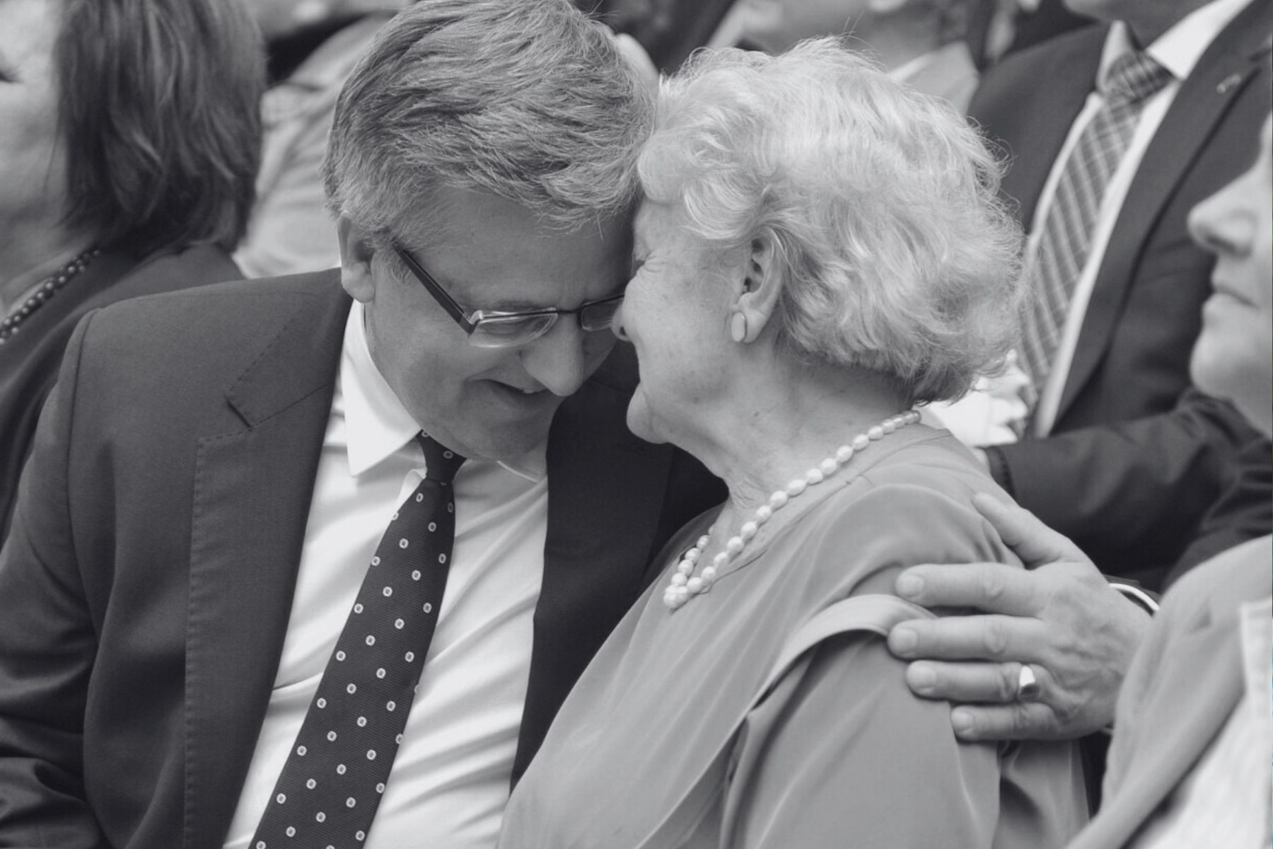 Bronisław Komorowski w żałobie