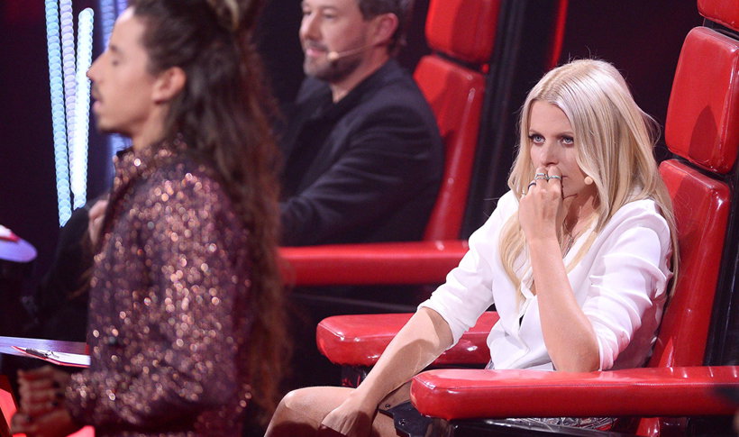 Maria Sadowska gwiazdorzy na planie The Voice of Poland?