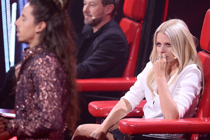 Maria Sadowska gwiazdorzy na planie The Voice of Poland?
