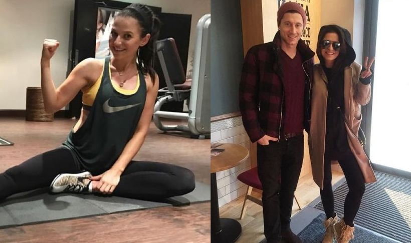 Anna Lewandowska trenuje z Robertem