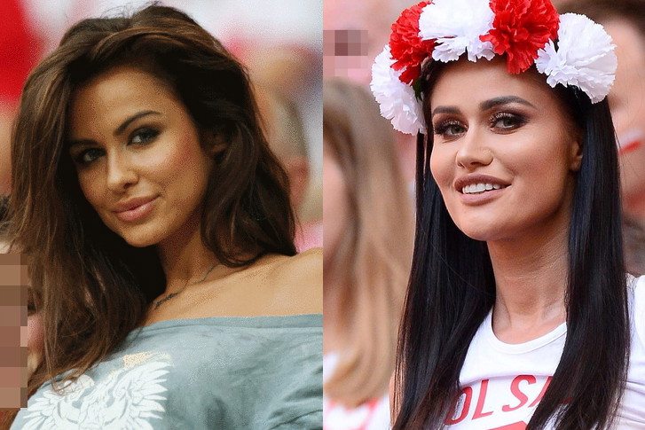 Nowa Miss Mundialu w wianku, Natalia Siwiec w koszulce z orłem