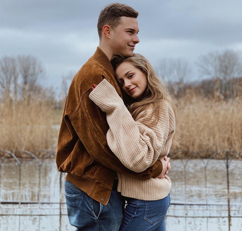 Wiktoria Gąsiewska i Adam Zdrójkowski