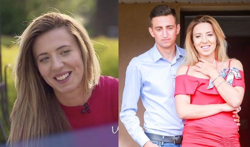 Małgosia z Rolnik szuka żony miała ciemne włosy