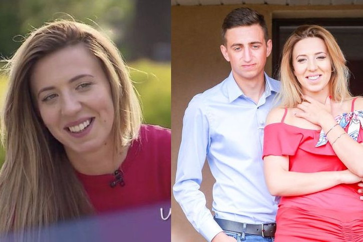 Małgosia z Rolnik szuka żony miała ciemne włosy