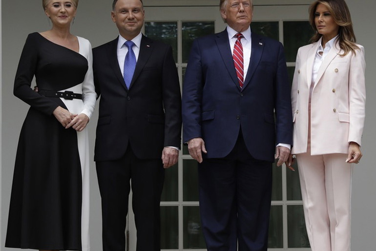 Melania Trump, Agata Duda, Donald Trump, Andrzej Duda