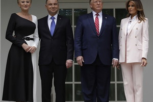 Melania Trump, Agata Duda, Donald Trump, Andrzej Duda