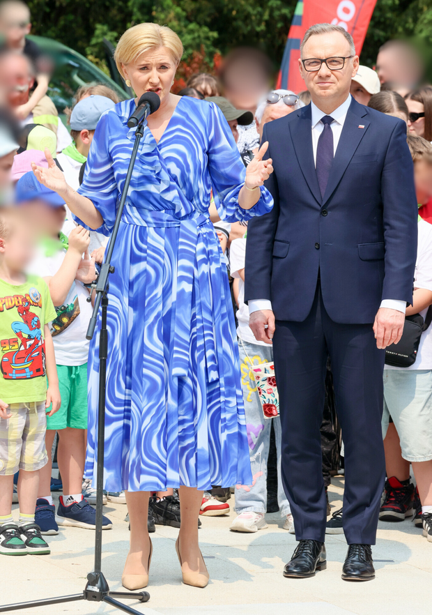 Agata Duda i Andrzej Duda