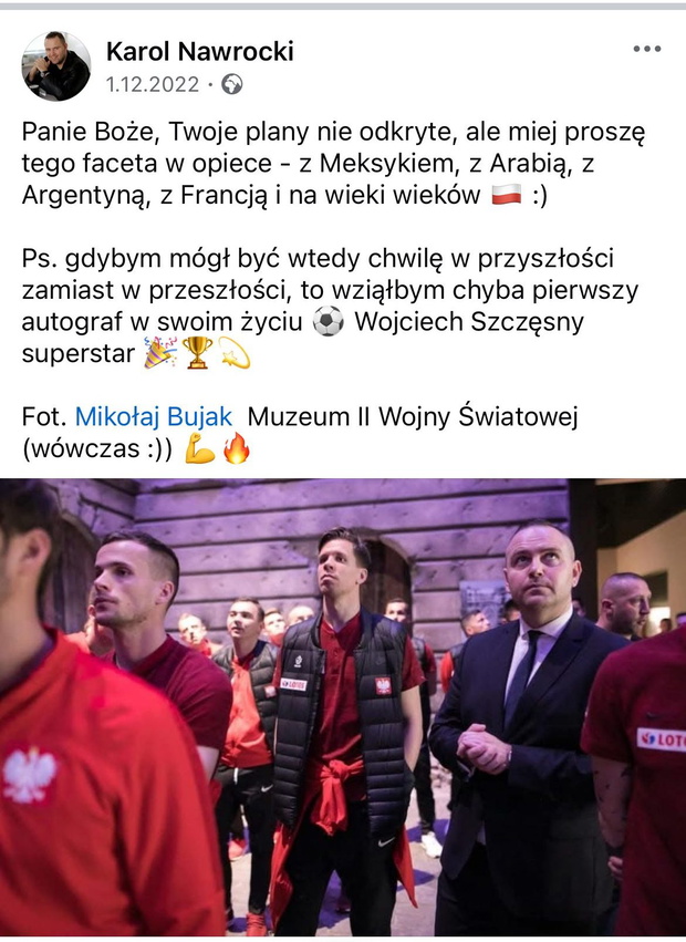 Karol Nawrocki i Wojciech Szczęsny