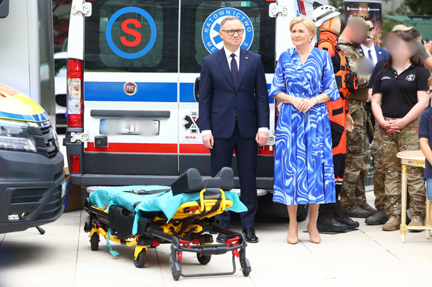 Agata Duda i Andrzej Duda