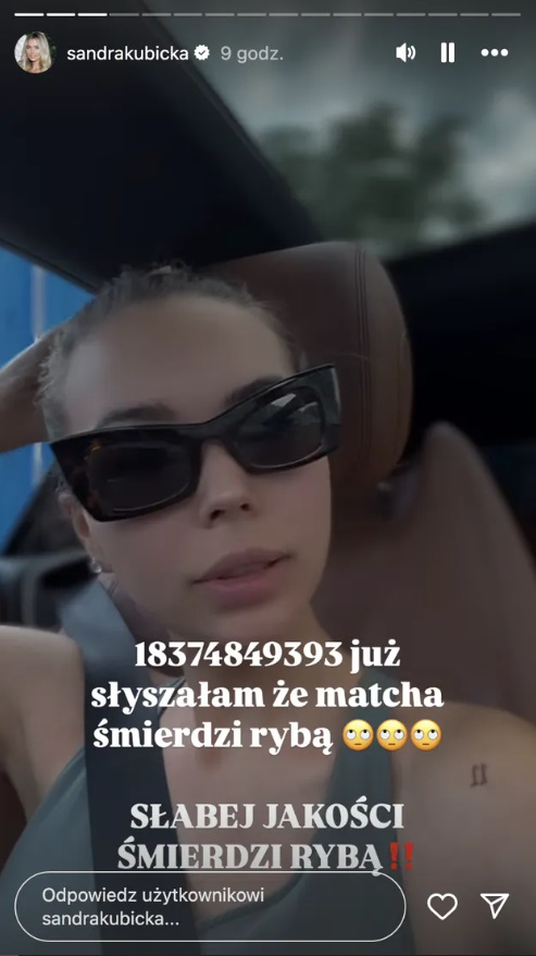 Sandra Kubicka nie wytrzymała