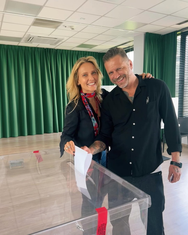 Patrycja Markowska z mężem Tomaszem