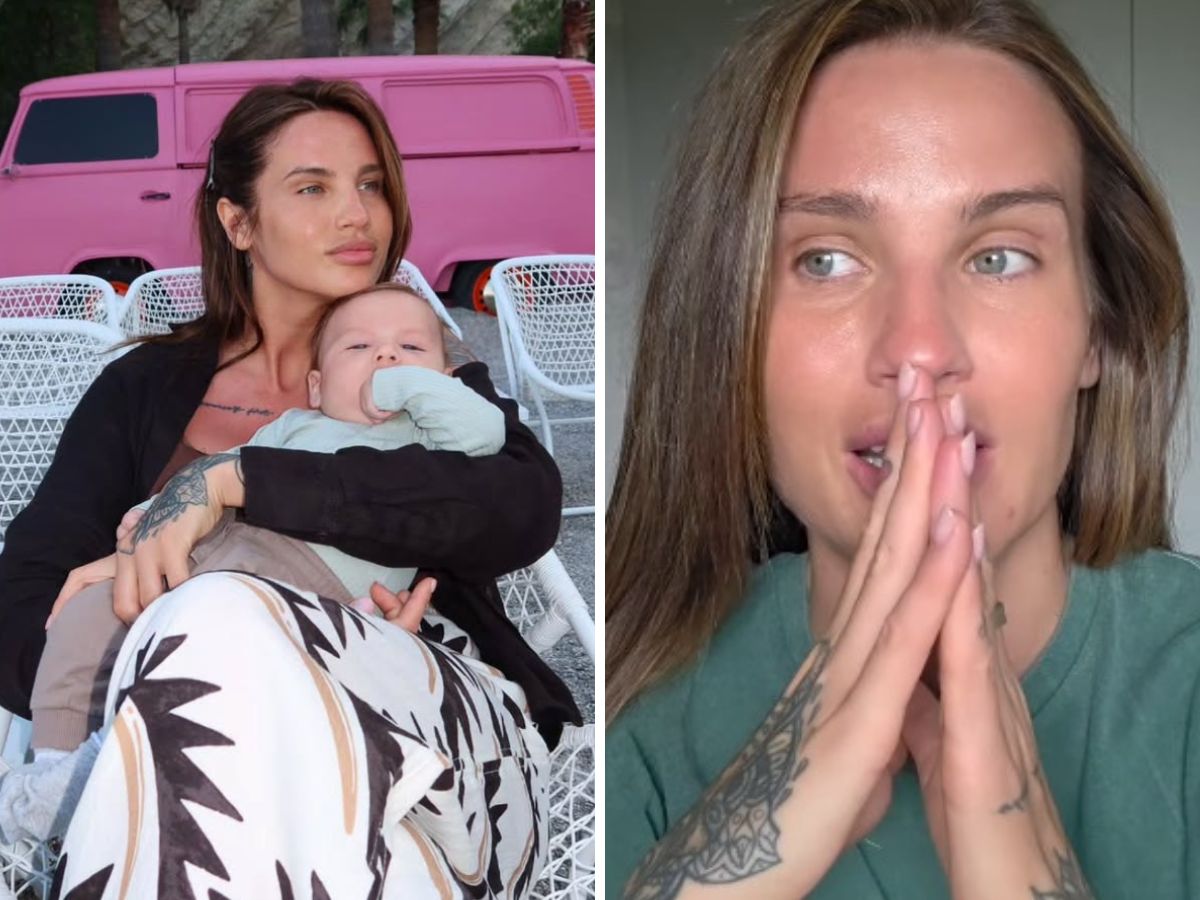 Karolina Gilon w szoku! Kot wskoczył na jej nowo narodzone dziecko!
