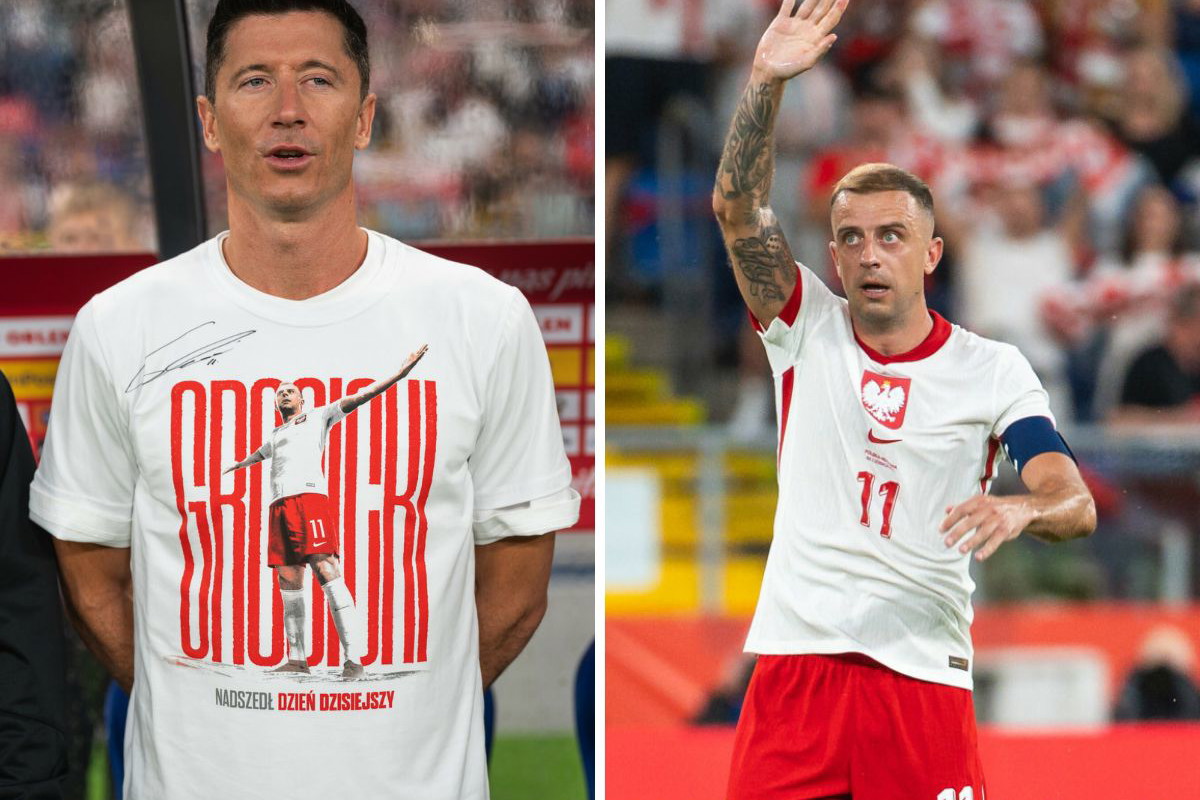 Wzruszające pożegnanie Kamila Grosickiego