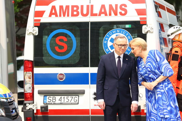 Agata Duda i Andrzej Duda