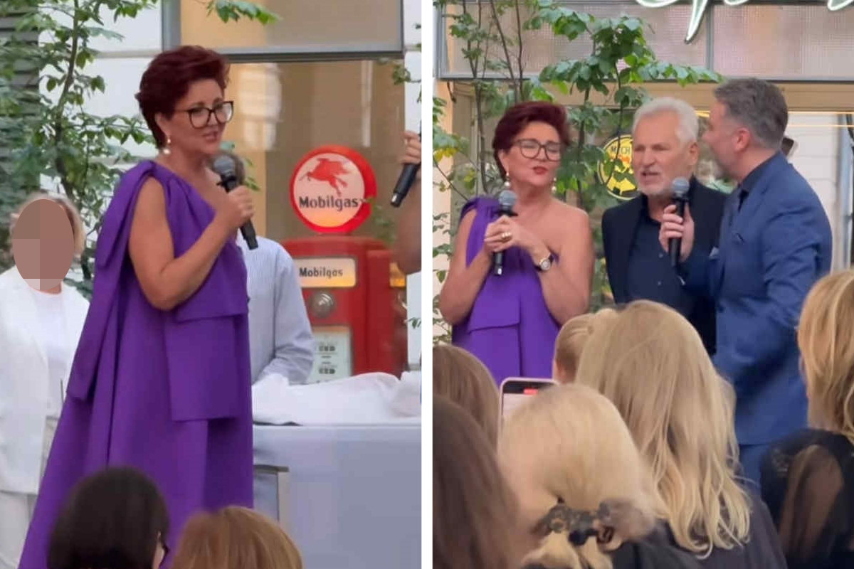 Jolanta Kwaśniewska chwyciła za mikrofon na swoich 70. urodzinach! Zaśpiewała z uwielbianym gwiazdorem, fot: Instagram/joannaprzetakiewicz