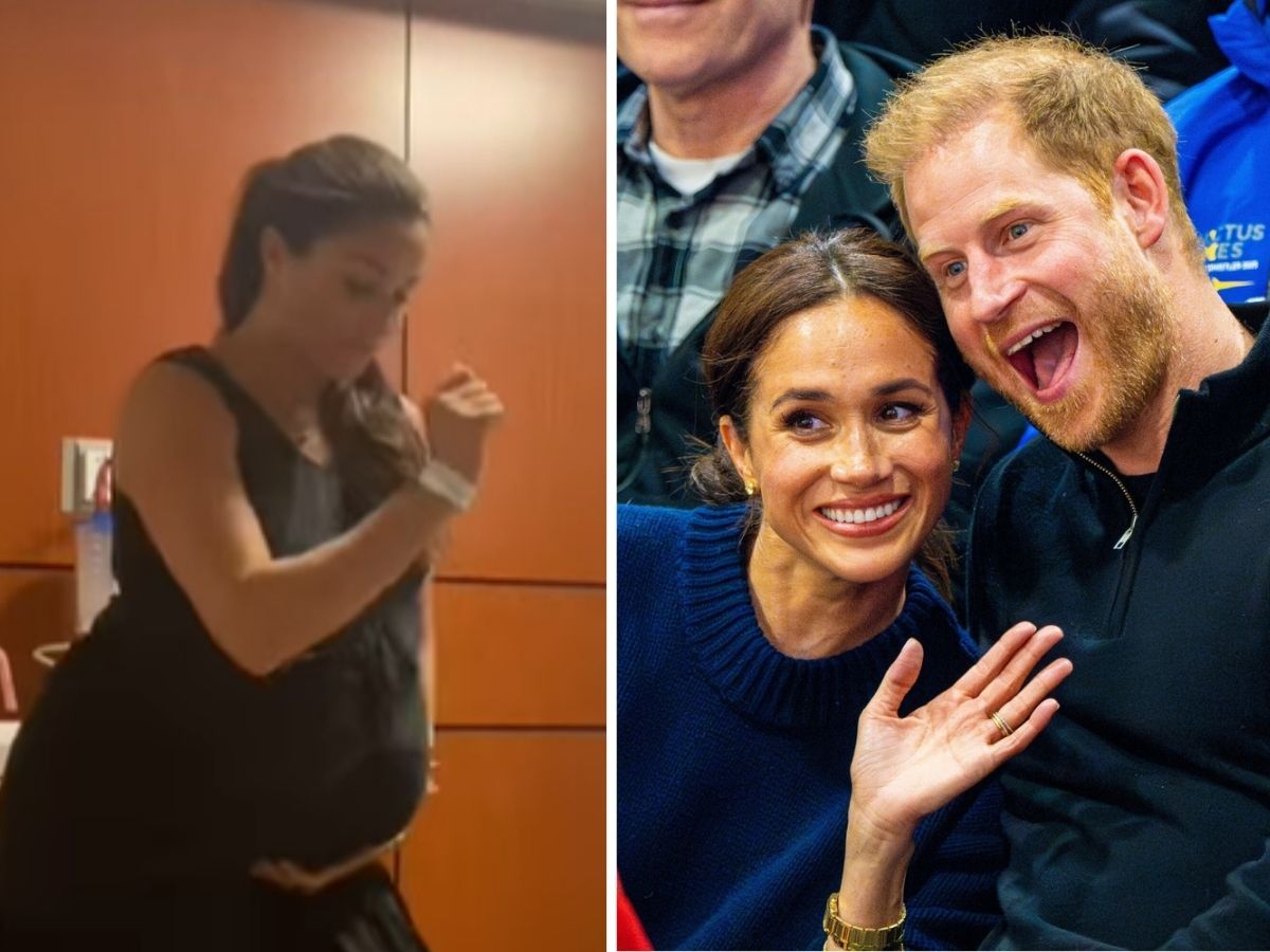 Twerkująca Meghan Markle na porodówce