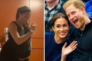 Twerkująca Meghan Markle na porodówce