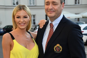Roksana Gąska wspiera Jacka Rozenka w szpitalu