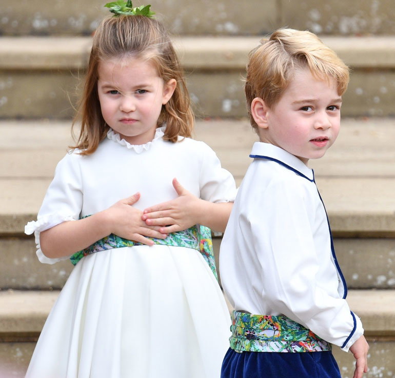 księżniczka Charlotte, książę George