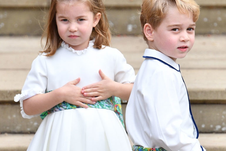 księżniczka Charlotte, książę George