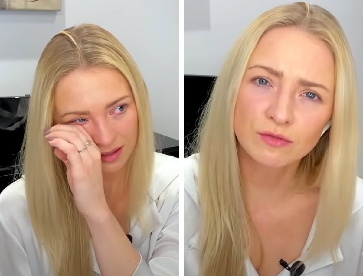 Basia Kurdej-Szatan płacze podczas rozmowy