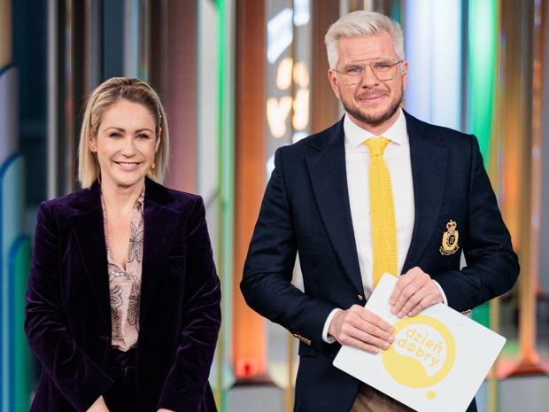 Małgorzata Ohme i Filip Chajzer w Dzień Dobry TVN