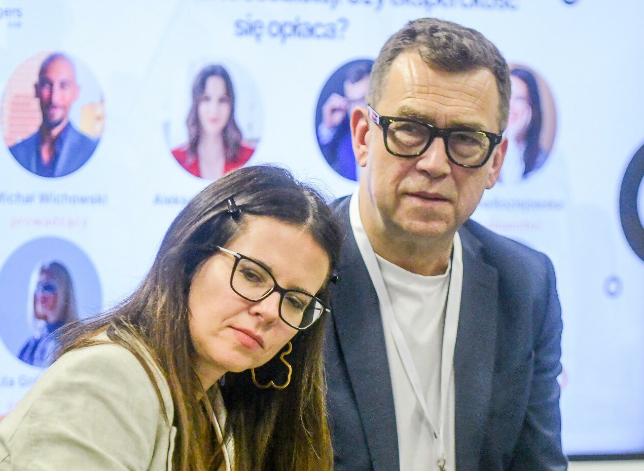 Maciej Orłoś i Paulina Koziejowska