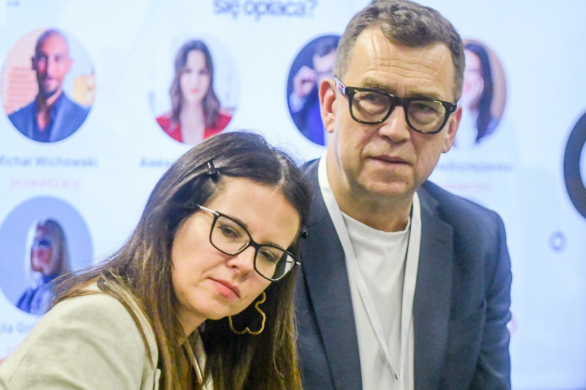 Maciej Orłoś i Paulina Koziejowska