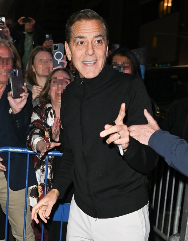 George Clooney nowa fryzura
