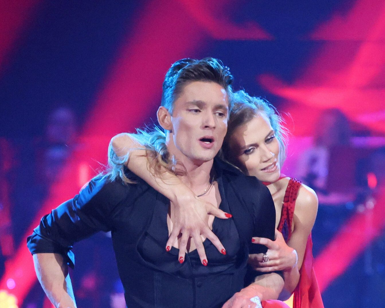 Agnieszka Kaczorowska i Filip Gurłacz