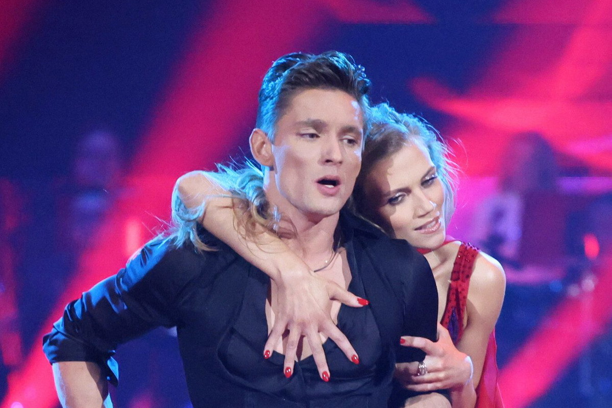 Agnieszka Kaczorowska i Filip Gurłacz