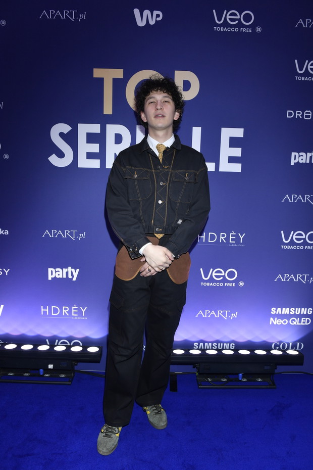 Ignacy Liss na gali "Top Seriale"