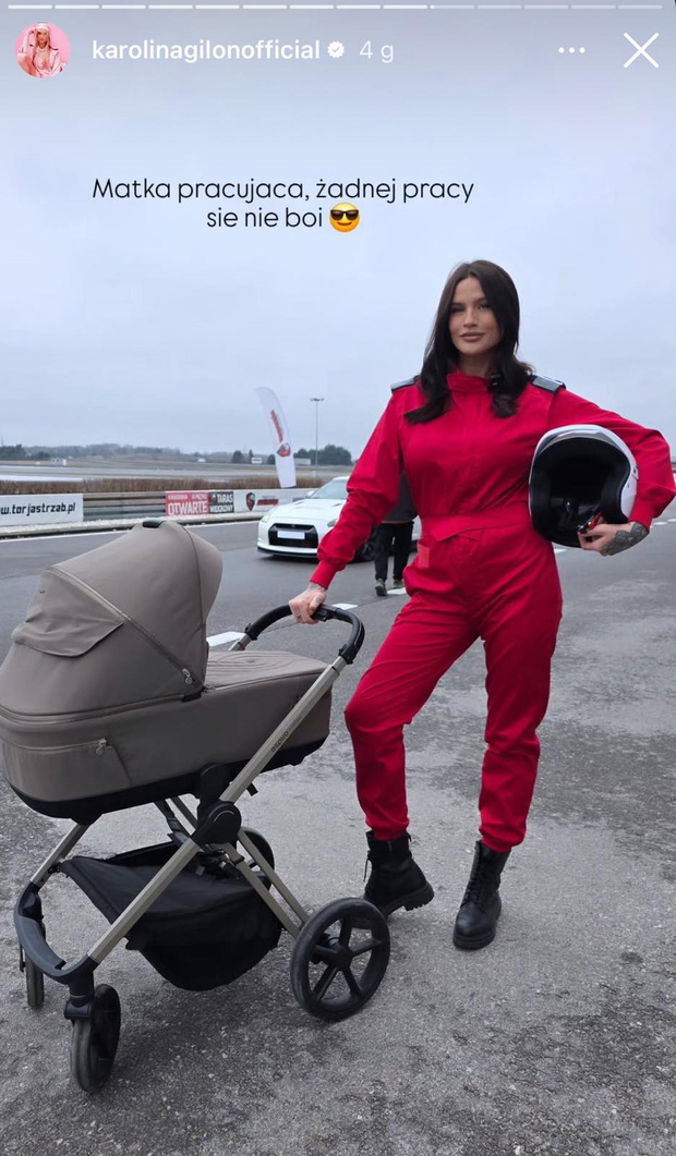 Karolina Gilon wraca do pracy po porodzie