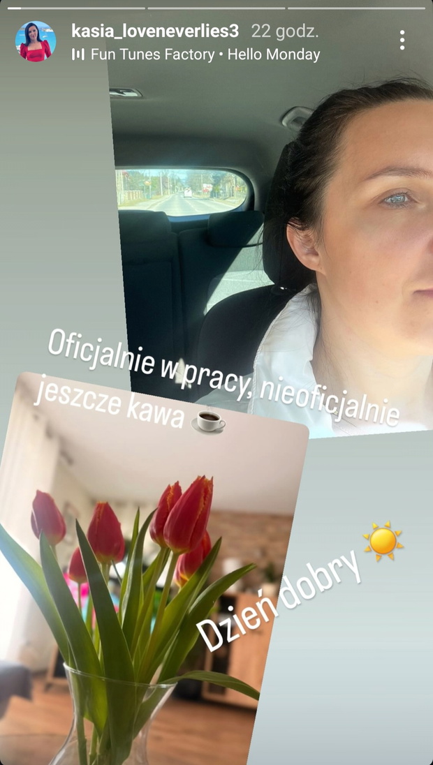 Kasia z Love Never Lies pokazała kwiaty