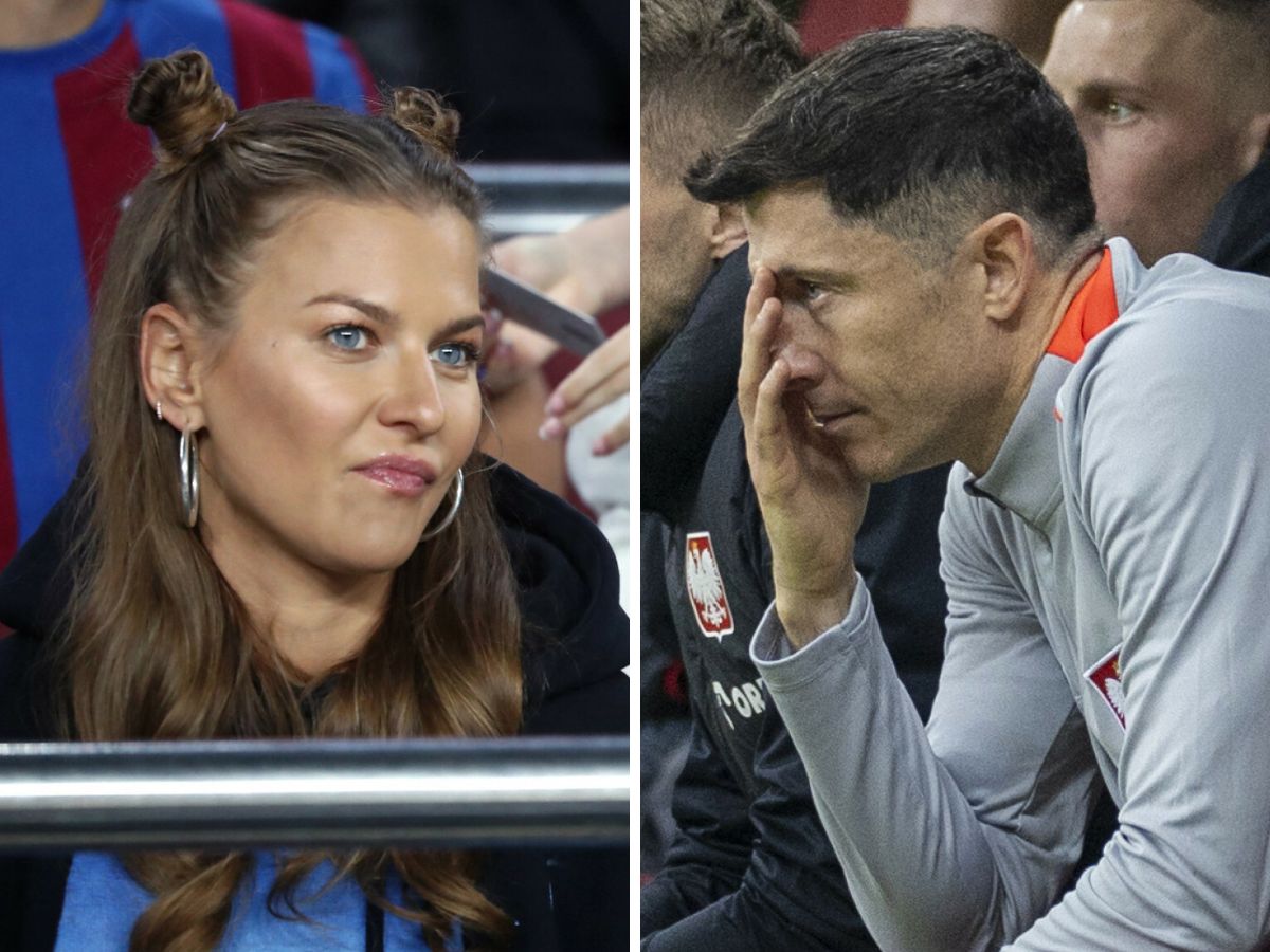 Ania Lewandowska po meczu z Litwą pokazała nagranie z mężem