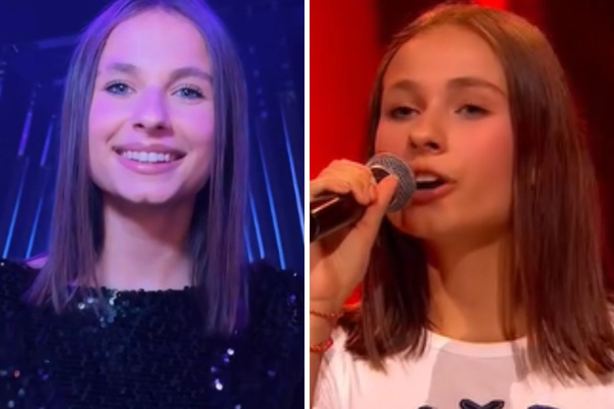 Zofia Gacek w "The Voice Kids"