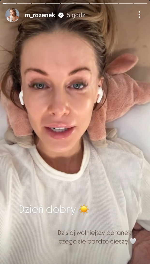 Małgorzata Rozenek bez makijażu