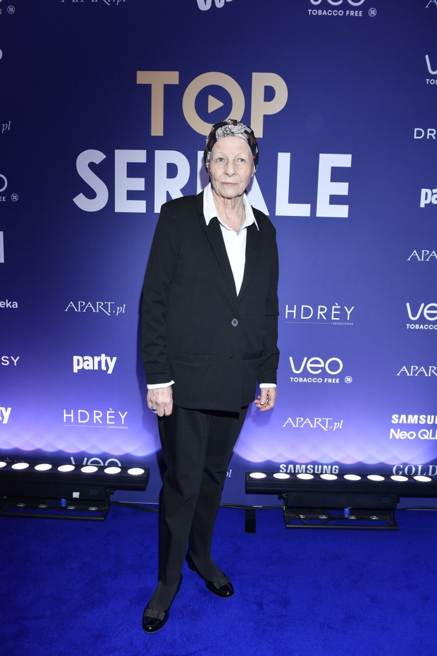 Anna Nehrebecka na gali "Top Seriale"