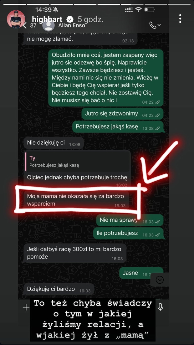 Oświadczenie Barta Pniewskiego