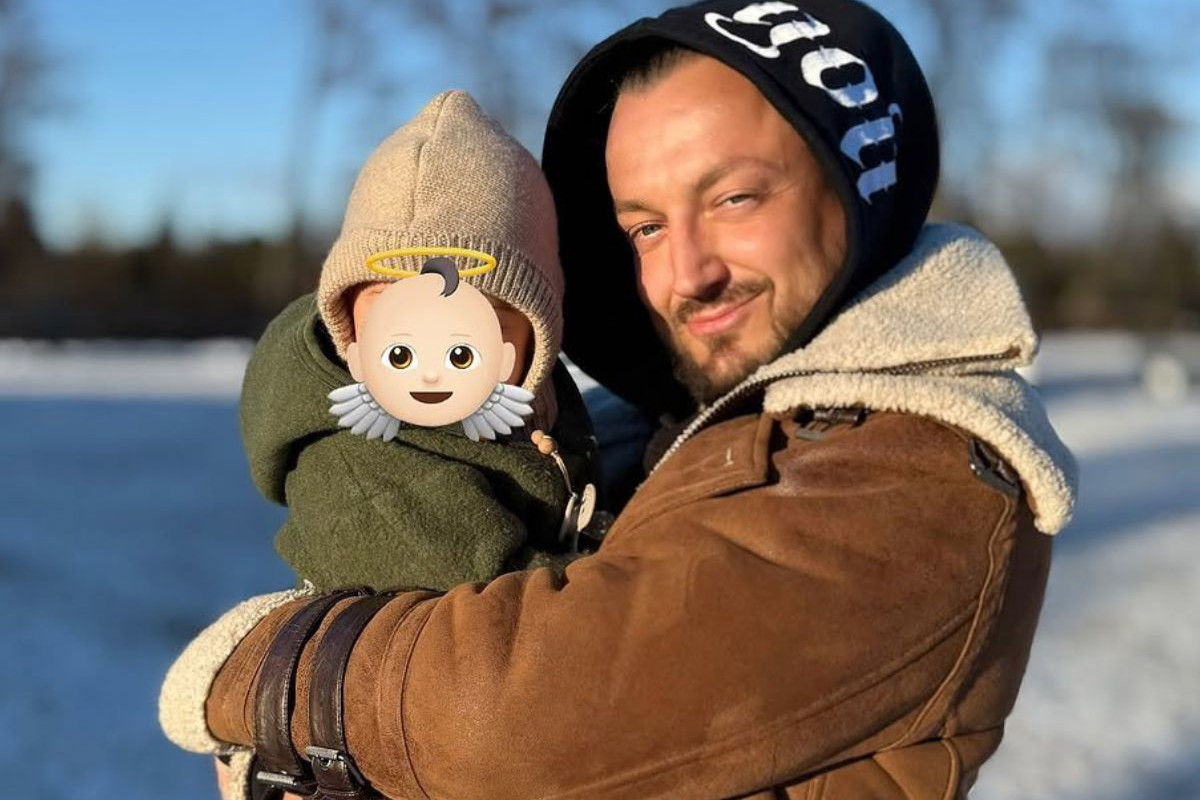 Aleksander Baron pokazał, jak spędza czas z synem
