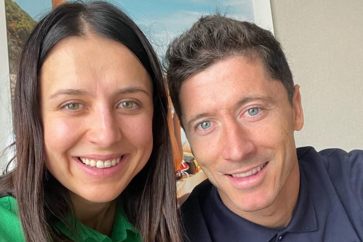 Milena Lewandowska i Robert Lewandowski