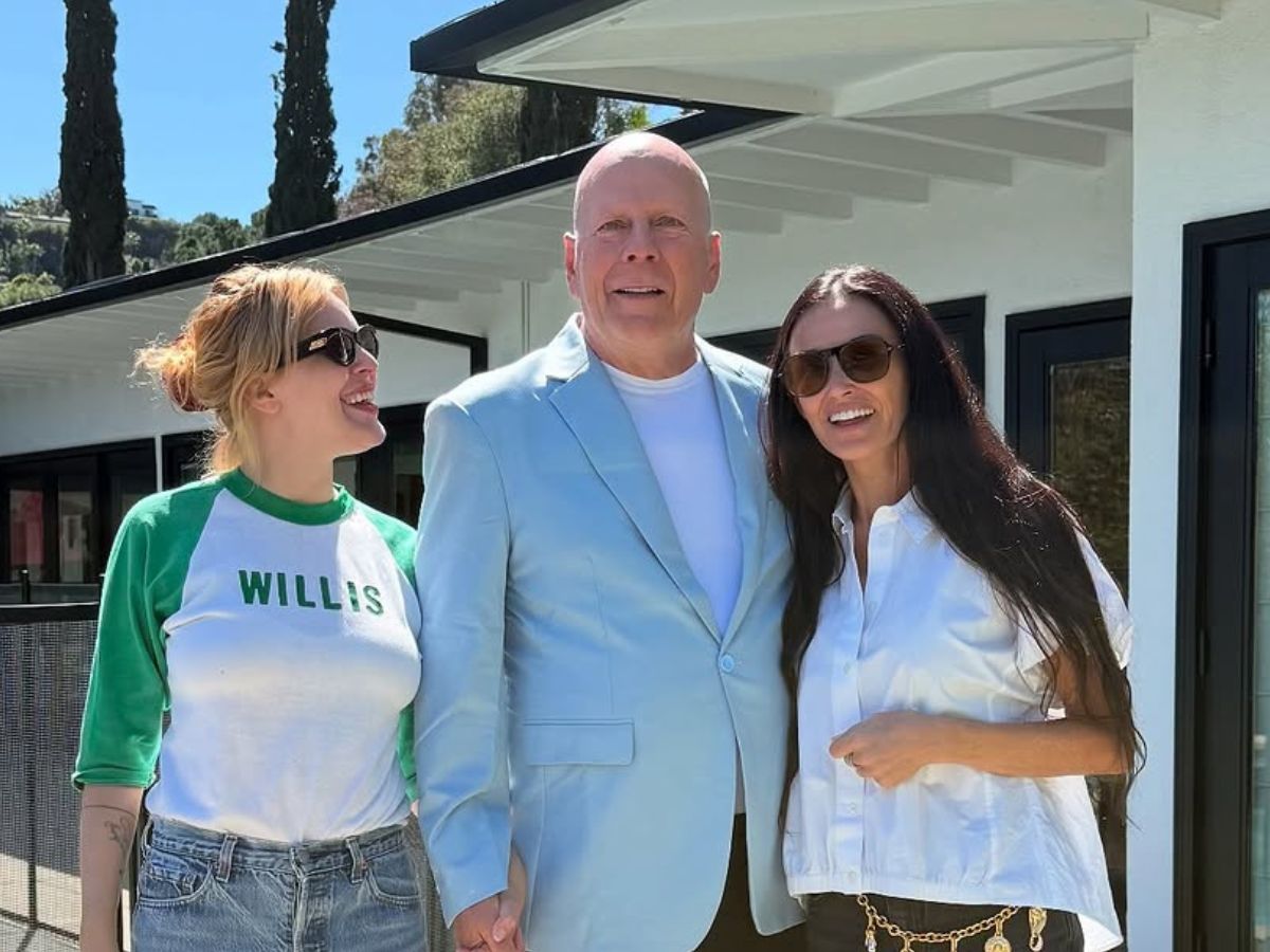Córki Bruce'a Willisa wspólne kąpiele