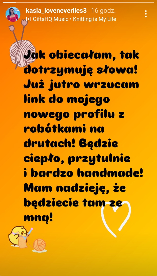 Kasia z Love Never Lies podzieliła się radosną nowiną