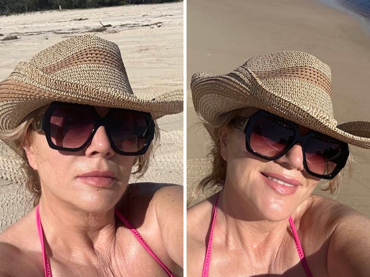 Danuta Martyniuk w bikini w Australii